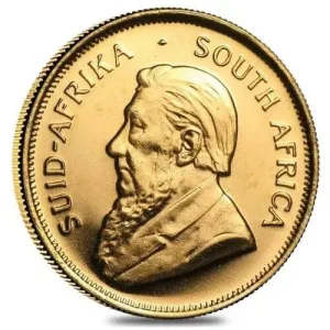 1/4 oz  krugerrand South African gold coin (Random Year)