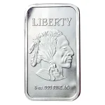 5 oz Silver Bar – Buffalo