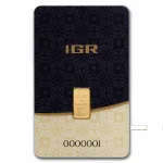 1 gram Gold Bar – (IGR) Istanbul Gold Refinery (New with Assay)
