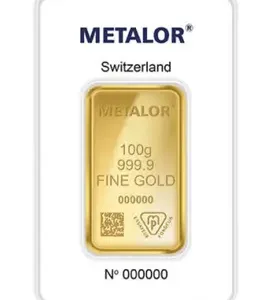 100 Gram Gold Bar Random Brands With Assay 100 Gram Gold Bar Random Brands With Assay