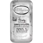5 oz Italpreziosi Silver Cast Bar