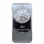 10 oz Silver  Liberty Buffalo Bars (New)