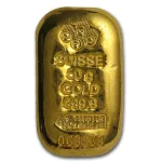 50 Gram Gold Bar – PAMP Suisse(Cast, W/Assay)