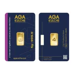 5 Gram Gold Bar- AGA KULCHE .9999