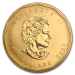 1 oz Canada Gold Maple Leaf  .99999 $200 – BU