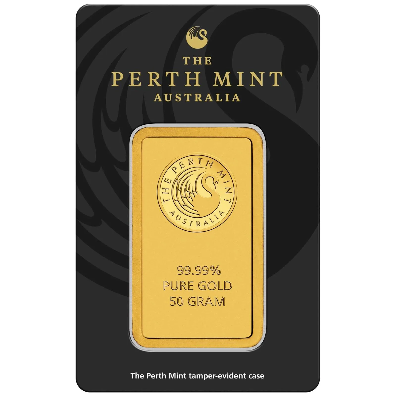 50 Gram Gold Bar Perth Mint (In Assay)