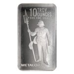 10 oz Metalor Silver Bar