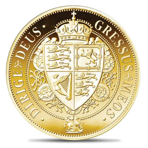 St. Helena 1/4 oz Gold £25 Rose Crown Guinea BU (Random Year)