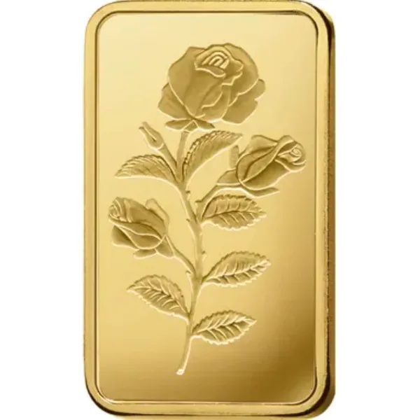 50 Gram PAMP Suisse Gold Bar - Rosa (In Assay)