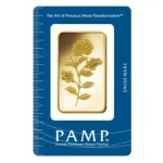 50 Gram PAMP Suisse Gold Bar – Rosa (In Assay)