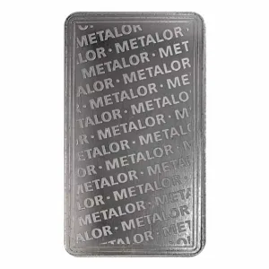 10 oz Metalor Silver Bar