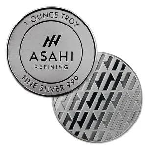 Asahi 1 oz Silver Round .999 Pure