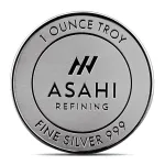 Asahi 1 oz Silver Round .999 Pure