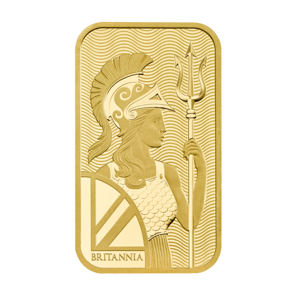 100 Gram Britannia Minted Gold Bar (In Assay)