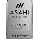 1 oz Asahi Silver Bar