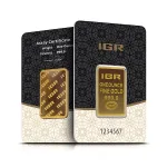 1 oz Gold Bar – (IGR) Istanbul Gold Refinery (New with Assay)
