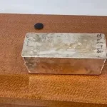 1000.9 OZ Johnson Matthey Silver Bar Rare Collectable .999