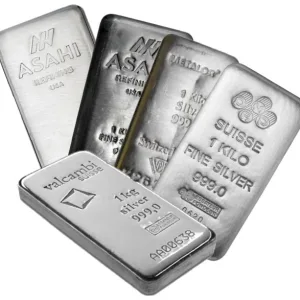 1 Kilo Silver Bar - Random Brand No Assay