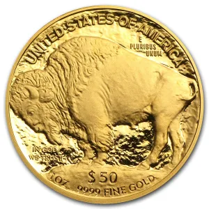2007-W 1 oz Proof Gold Buffalo Coin (W/Box & COA)
