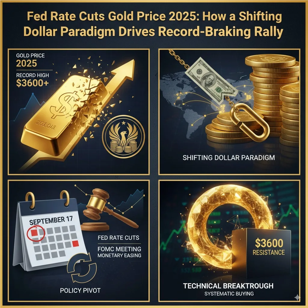 Fed Rate Cuts Gold Price 2025: How a Shifting Dollar Paradigm Drives Record- Breaking Rally - Bullion Trading LLC