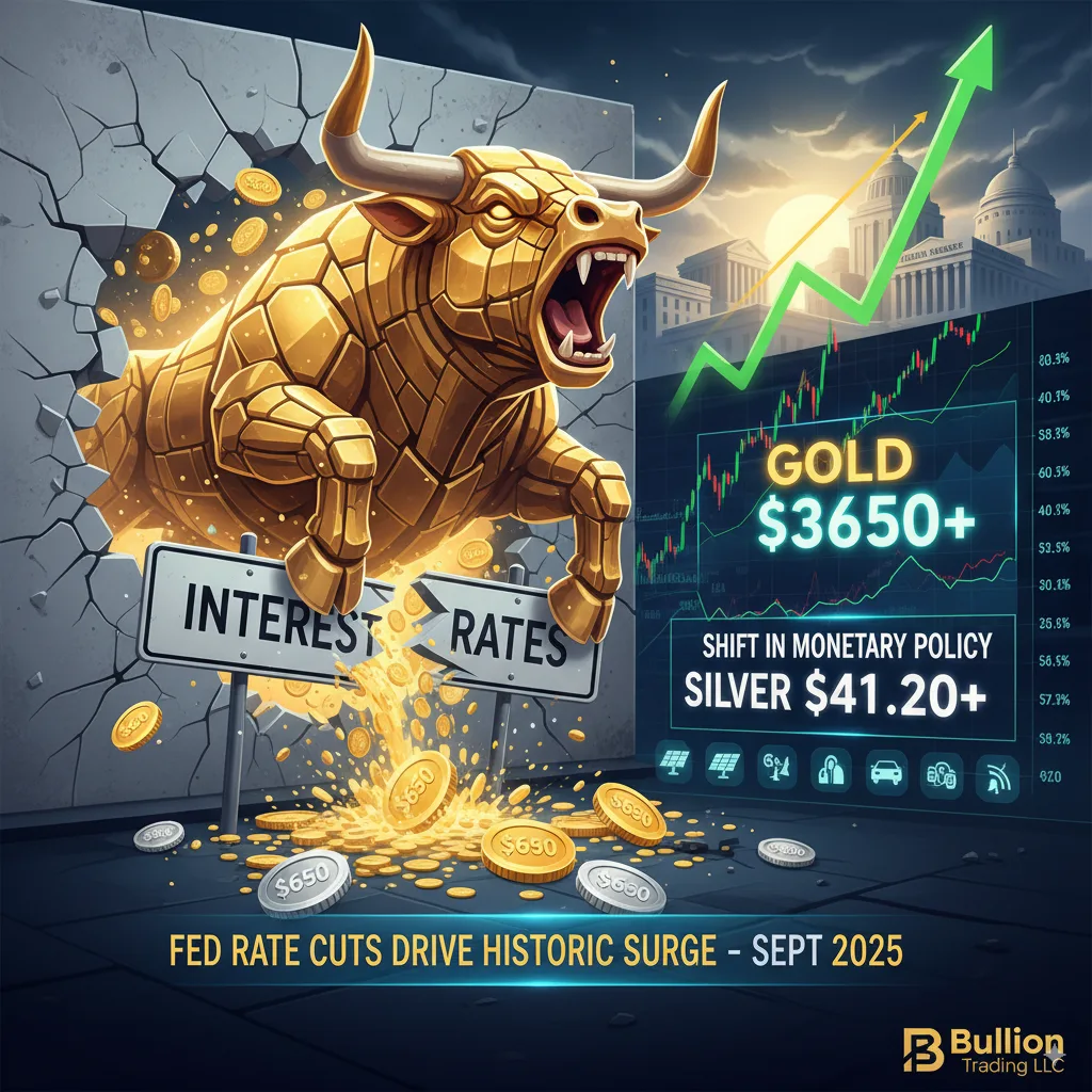 gold silver rally September 2025