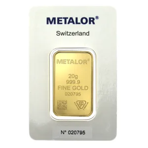 20 Gram Gold Bar - Random Branded Names