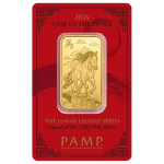 2026 1 Oz Gold Bar – PAMP Suisse Lunar Horse 2026 (In Assay)