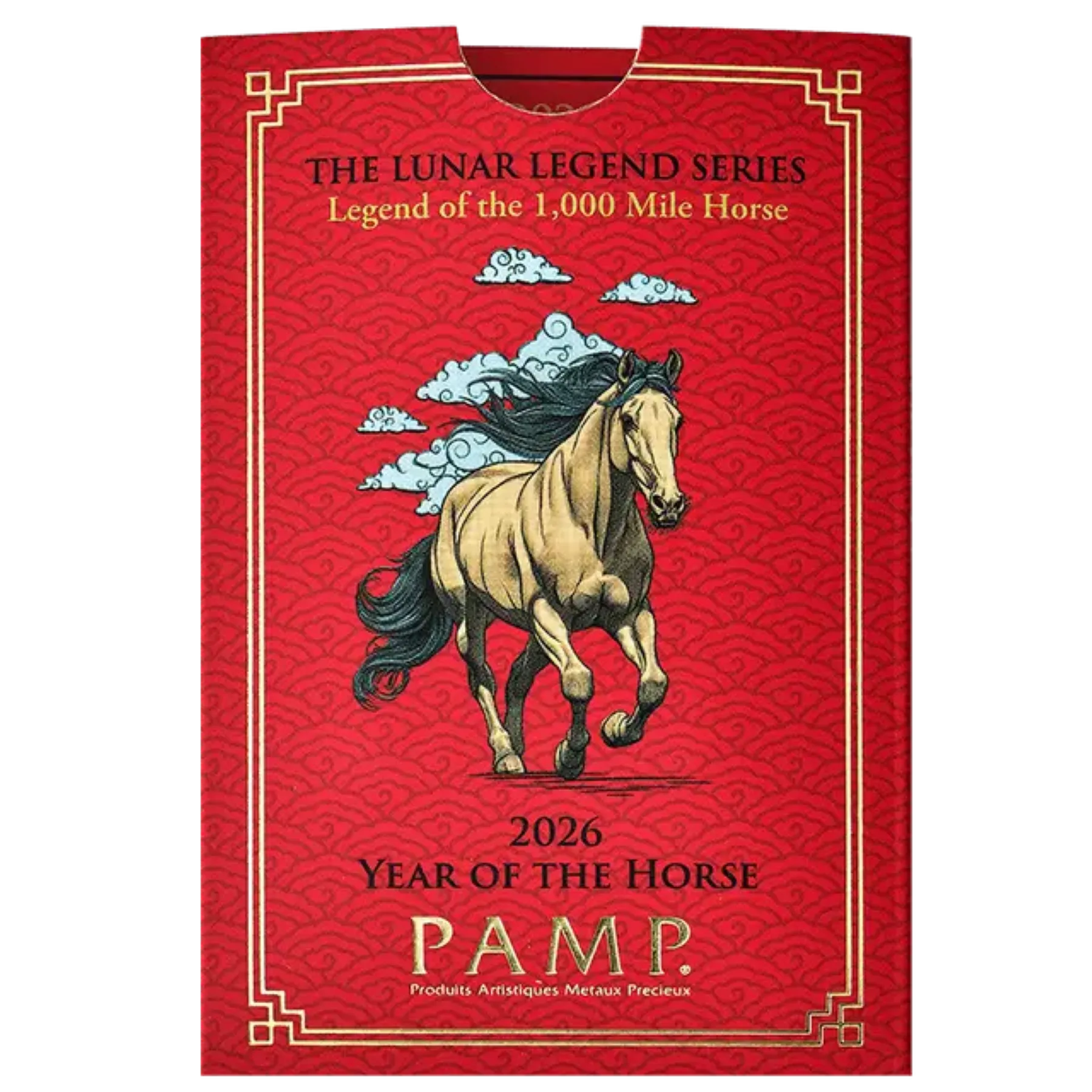 2026 1 Oz Gold Bar - PAMP Suisse Lunar Horse 2026 (In Assay) - Image 4