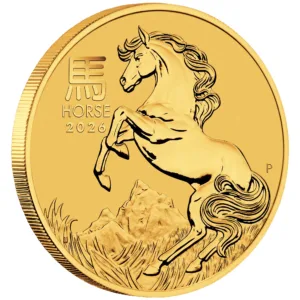 Australian Lunar Series III 2026 Year of the Horse 1oz Gold Bullion Coin
