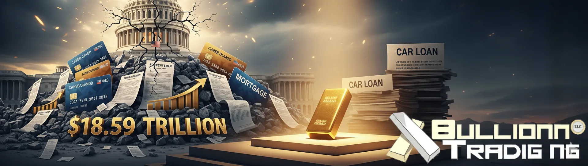 household debt crisis gold investment 2025