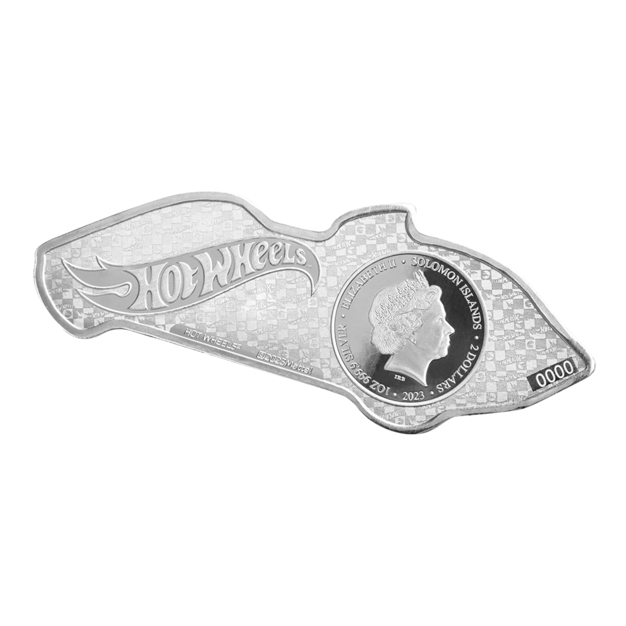 PAMP Suisse Hot Wheels Twin Mill 1 oz Silver Coin $2 Solomon Islands - Image 4