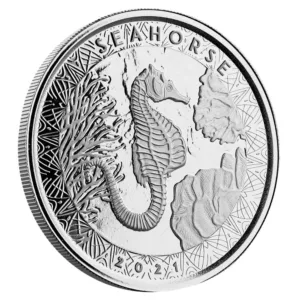 1 oz Silver Coin - Samoa Silver Seahorse BU 1 oz Silver Coin - Samoa Silver Seahorse BU