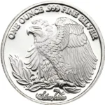 1 oz Silver Round-Saint-Gaudens Double Eagle Inspired