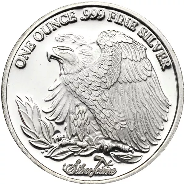 1 oz Silver Round-Saint-Gaudens Double Eagle Inspired