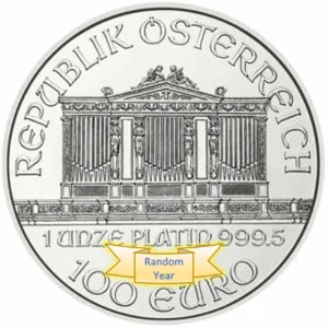 1 Oz Platinum Austrian Philharmonic Coin 1 Oz Platinum Austrian Philharmonic Coin