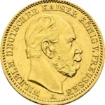 German 20 Marks 1871 Gold coin