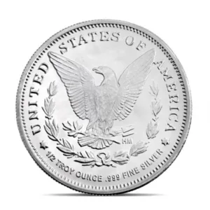 1 oz Silver Round-Morgan Dollar Inspired (.999 Pure)