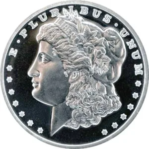 1 oz Silver Round-Morgan Dollar Inspired (.999 Pure) 1 oz Silver Round-Morgan Dollar Inspired (.999 Pure)