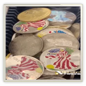 1 oz Silver Low Premium Random Style Coins Varied Condition Spot + $1 1 oz Silver Low Premium Random Style Coins Varied Condition Spot + $1