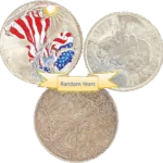 1 oz Silver Low Premium Random Style Coins Varied Condition Spot + $3.50