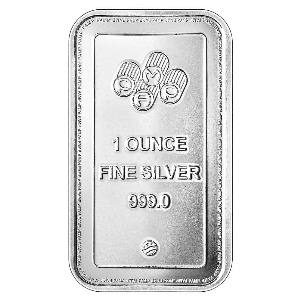 1 oz Silver Bar - PAMP Suisse Lady of Liberty .999 - Image 2