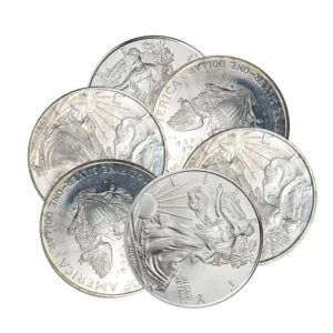 1 oz Silver Low Premium Random Style Coins Varied Condition Spot + $3.50