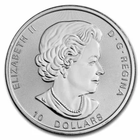 2 oz Silver Royal Canadian Maple Leaf  Coin .9999 Random Year