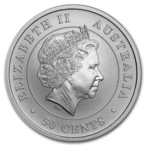 1/2 oz Australian Perth Mint Wildlife Series Silver Coin – Tiger Shark