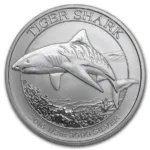 1/2 oz Australian Perth Mint Wildlife Series Silver Coin – Tiger Shark