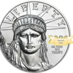 1oz American Platinum Eagle Coin BU (Random Year, 1997-2023)