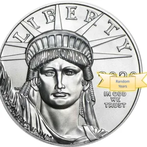1oz American Platinum Eagle Coin BU (Random Year, 1997-2023)