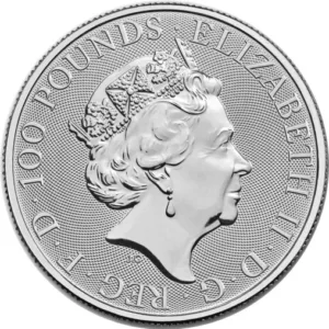 1 Oz Platinum British Britannia Coin Random Year
