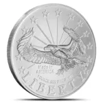1 oz SilverTowne Liberty Eagle Silver Round 999 Medallion Engravable