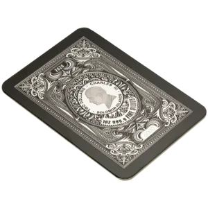 Queen of Spades playing card shown at an angled perspective